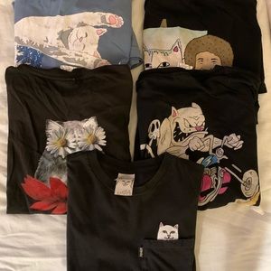 Lot Of RIPNDIP men and woman’s(sold long sleeve)